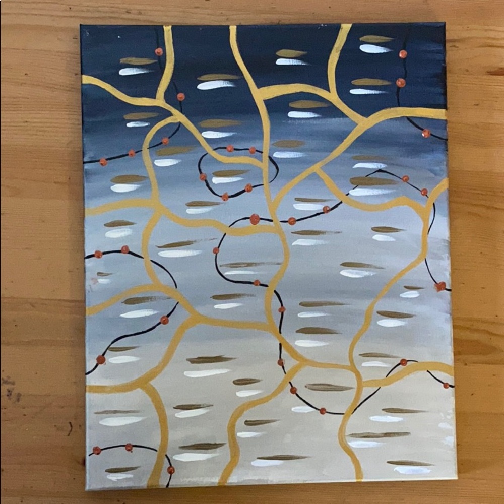 Acrylic painting